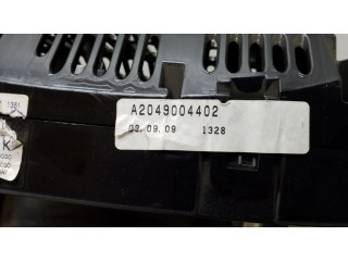Přístrojová deska  Mercedes-Benz C W204 2009 A2049004402, A2044403211  