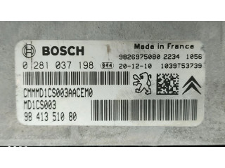 Блок управления двигателя 9841351080   Citroen Berlingo