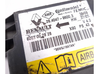 Блок подушек безопасности 8201002828, 28404796003   Dacia Sandero