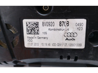 Přístrojová deska  Audi A3 S3 8P 2012 8V0920870B  