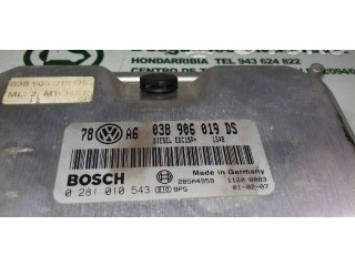 Řídící jednotka 038906019DS, 0281010543   Volkswagen Passat Alltrack 2001