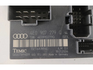 Zámek zadních dveří 4E0907279Q, 4E0910279Q   Audi A8 S8 D3 4E 2008