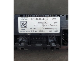 Блок управления климат-контролем 4H0820043G   Audi A8 S8 D4 4H