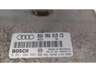 Блок управления двигателя 06A906018CD, 0261204993   Audi A3 S3 8L