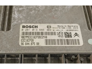 Řídící jednotka 9664487580, 0281013666   Peugeot 4007 2007
