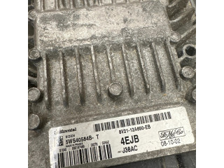 Блок управления двигателя 8V2112A650EB, 5WS40584BT   Ford Fiesta