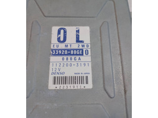 Řídící jednotka 33920-80GE, 080GA   Suzuki Ignis 2001