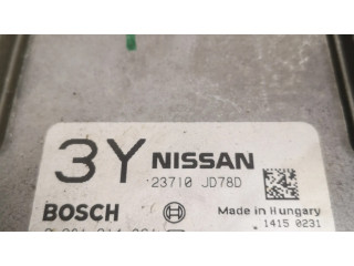 Блок управления двигателя 23710JD78D   Nissan Qashqai