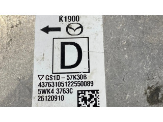 Блок подушек безопасности GS1D57K30B, 5WK43763C   Mazda 6