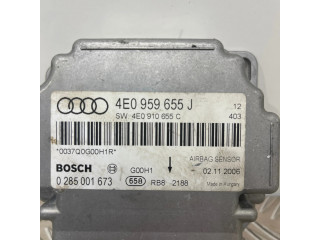 Блок подушек безопасности 4E0959655J, 4E0910655C   Audi A8 S8 D3 4E