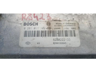 Řídící jednotka 0281011102, 8200222133.   Renault Laguna II 2003