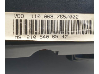 Přístrojová deska  Mercedes-Benz E W210 1999 2105406547  
