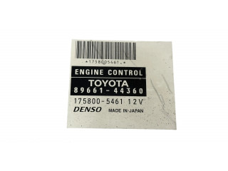 Блок управления двигателя 8966144360, 1758005461   Toyota Avensis Verso