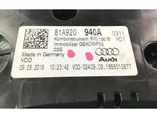 Панель приборов 81A920940A   Audi Q2 -       