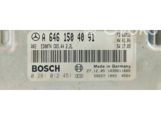 Řídící jednotka 0281012451   Mercedes-Benz C AMG W203 2001