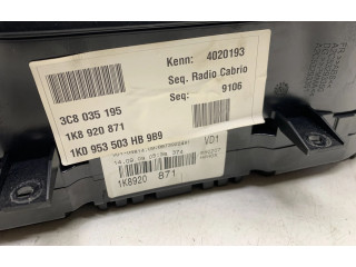 Панель приборов 3C8035195, 1K8920871   Volkswagen Scirocco       