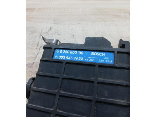 Řídící jednotka 0025453632, 0280800100   Mercedes-Benz 190 W201 1982