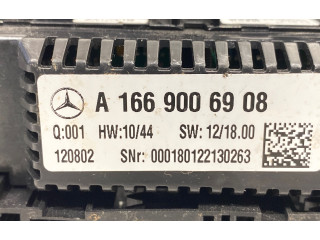 Блок управления климат-контролем A1669006908, 120802   Mercedes-Benz ML W166