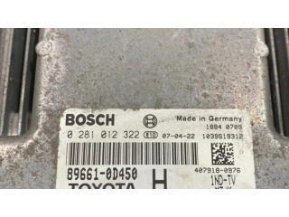 Řídící jednotka 896610D450, 18840709   Toyota Yaris 2008