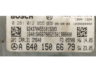 Řídící jednotka 0281012955, 0281012955   Mercedes-Benz B W245 2007