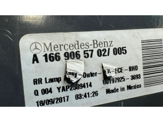 Задний фонарь левый A1669065702    Mercedes-Benz GLE (W166 - C292)   2015-2017 года