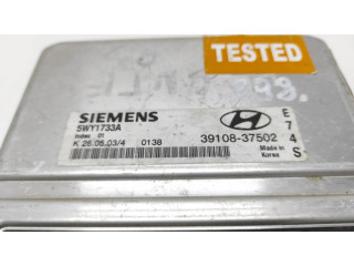 Řídící jednotka 3910837502, 5WY1733A   Hyundai Santa Fe 2002
