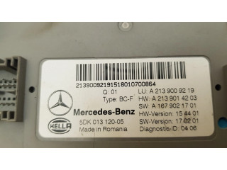 Блок комфорта A2139009219, A2139014203   Mercedes-Benz E W238   