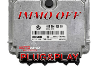 Блок управления двигателя 038906018BD, 1039S04999   Volkswagen New Beetle