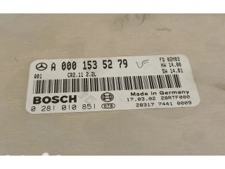 Блок управления двигателя A0001535279, 281010851   Mercedes-Benz CLK AMG A208 C208