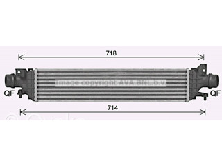 Интеркулер  96943741   Chevrolet Aveo 1.2