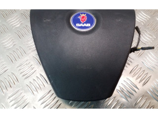Подушка безопасности водителя 12789426, 600306800E   Saab 9-3 Ver2