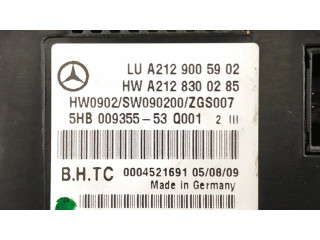 Блок управления климат-контролем A2129005902, 2129005902   Mercedes-Benz E W212