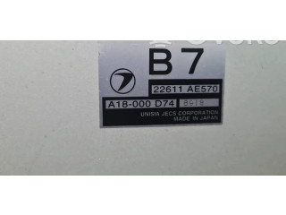 Řídící jednotka 22611AE570, A18000D74   Subaru Impreza I 1996