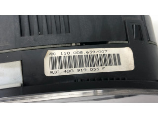 Панель приборов 4D0919033F, 110008639   Audi A8 S8 D2 4D       