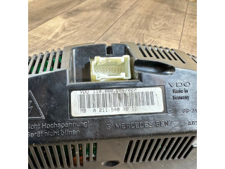 Панель приборов A2115403611, 110080664   Mercedes-Benz E W211       