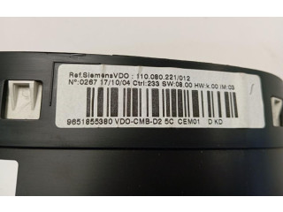 Přístrojová deska  Peugeot 207 CC  9651855380  
