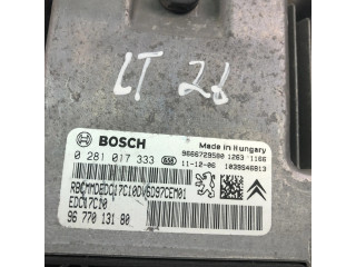 Řídící jednotka 9677013180, 0281017333   Peugeot 207 CC 2007