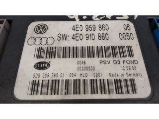 Блок комфорта 4E0959860, 4E0910860   Audi A8 S8 D3 4E   