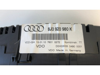 Панель приборов 8J0920980K   Audi TT TTS Mk2       