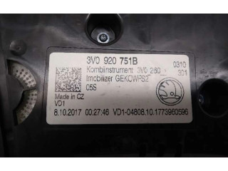 Přístrojová deska  Skoda Superb B8 (3V) 2017 3V0920751B  