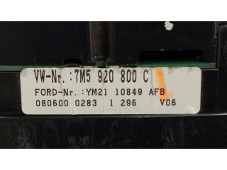 Панель приборов 7M5920800C, YM2110849AFB   Ford Galaxy       