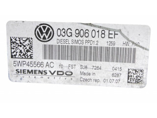 Řídící jednotka 03G906018EF, 5WP45566AC   Volkswagen Touran I 2003