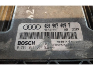 Блок управления двигателем ECU 4E0907409B   Audi A8 S8 D3 4E