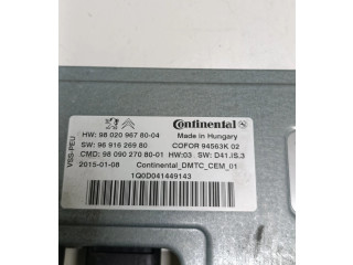 Блок управления 980209678004, 9691626980   Peugeot 3008 I