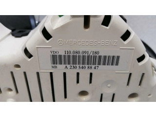 Přístrojová deska  Mercedes-Benz SL R230 2002 A2305408847  