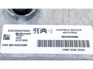 Řídící jednotka 9834609880   Opel Corsa F 2020