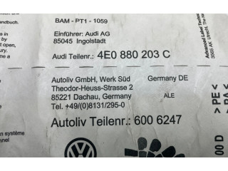 Подушка безопасности пассажира 4E0880203C, 6006247   Audi A8 S8 D3 4E