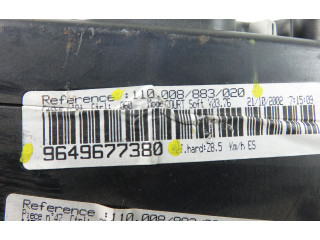 Přístrojová deska  Peugeot 607 2002 110008883020, 9649677380  
