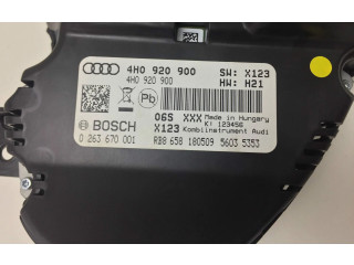 Панель приборов 4H0920900   Audi A8 S8 D4 4H       