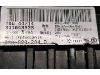 Подушка безопасности пассажира 3AA880204B, 34104833B   Volkswagen Sharan